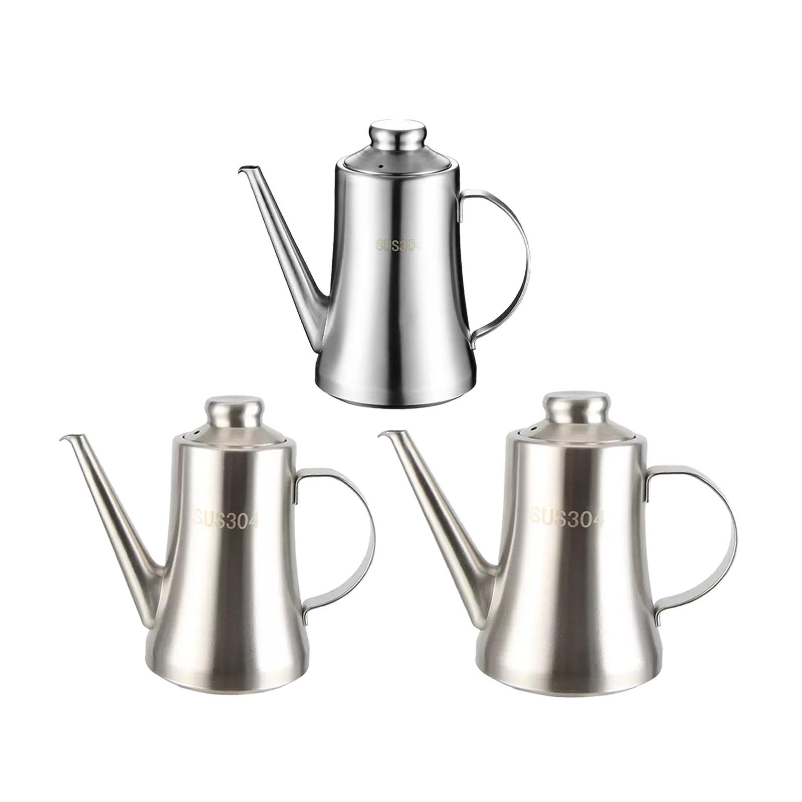 Stainless Steel Oil Pot with F - đánh giá và giá Home Cooking Oil Filter