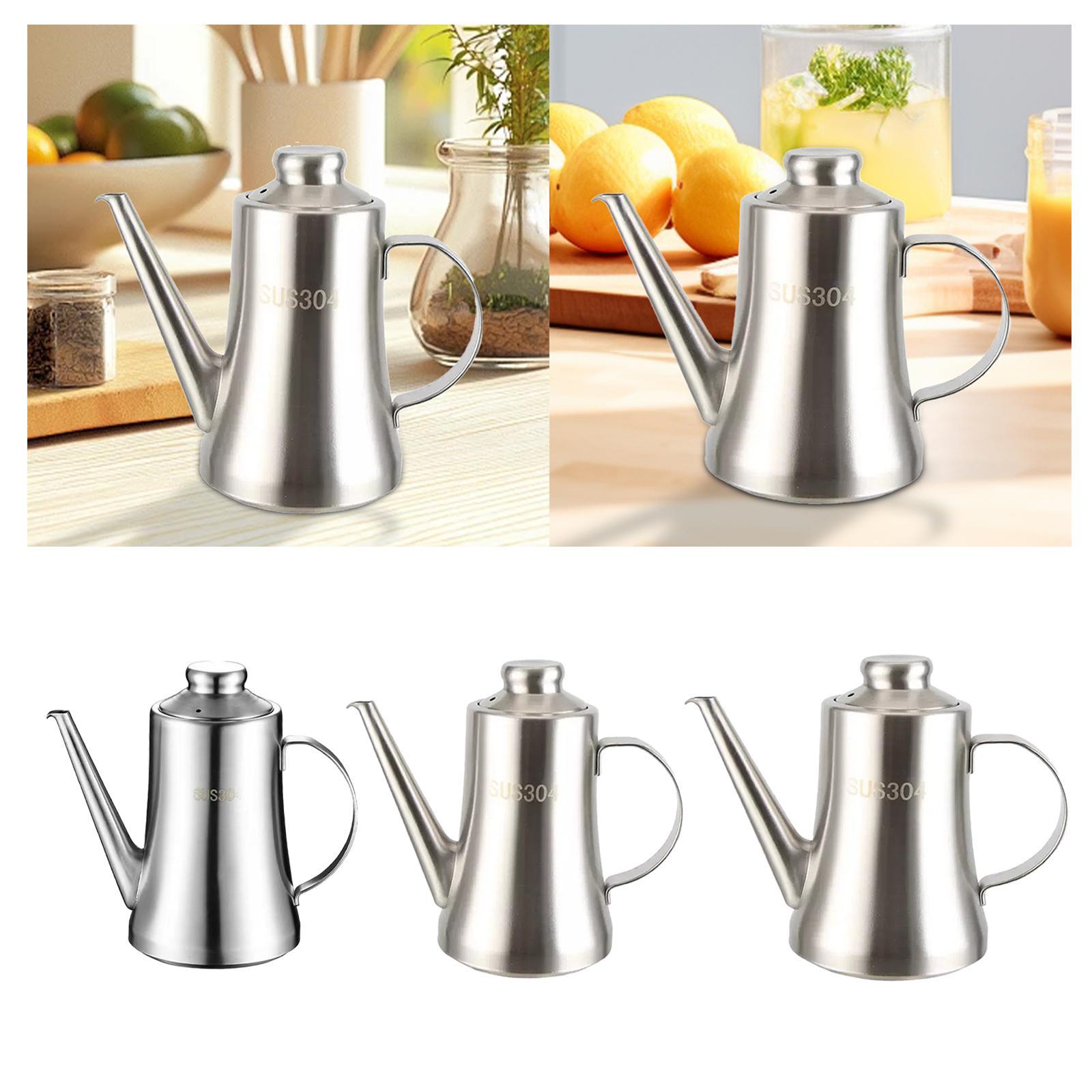 Stainless Steel Oil Pot with F - đánh giá và giá Home Cooking Oil Filter