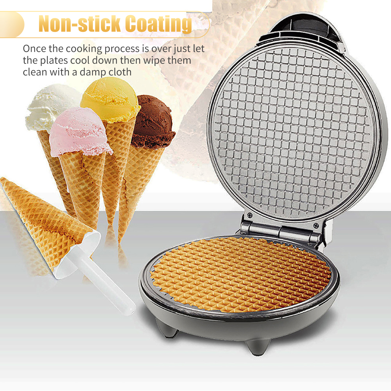 1200W Waffle Maker Nonstick Ba - đánh giá và giá Dosa Pan Iron