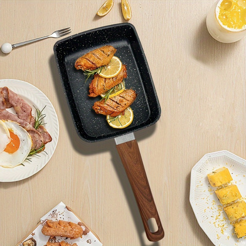 1PCS Egg Fry Pan Square Cast I - đánh giá và giá Dosa Pan Iron