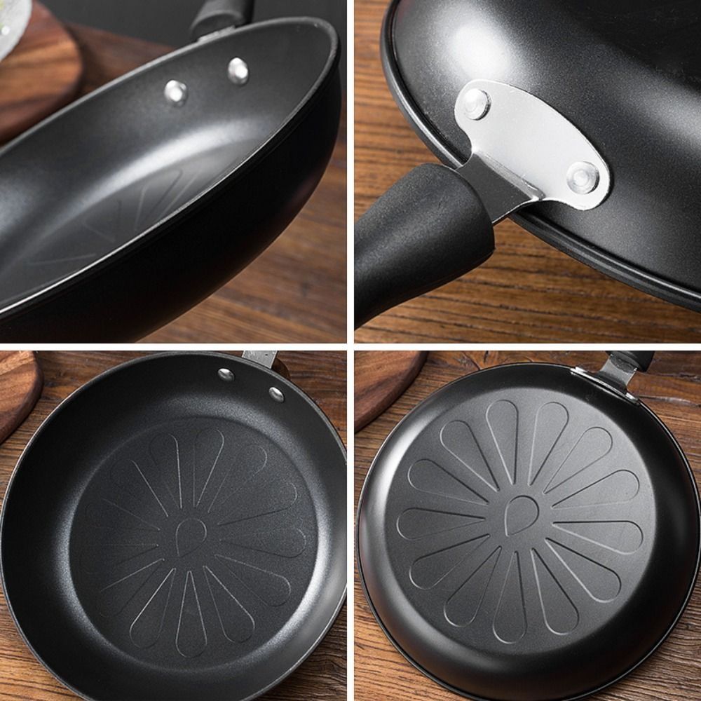 Round Egg Frying Pan 12/18/26/ - đánh giá và giá Dosa Pan Iron