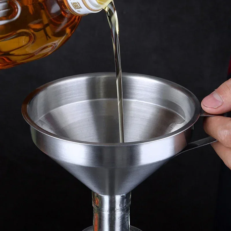 304 Stainless Steel Funnel Met - đánh giá và giá Home Cooking Oil Filter