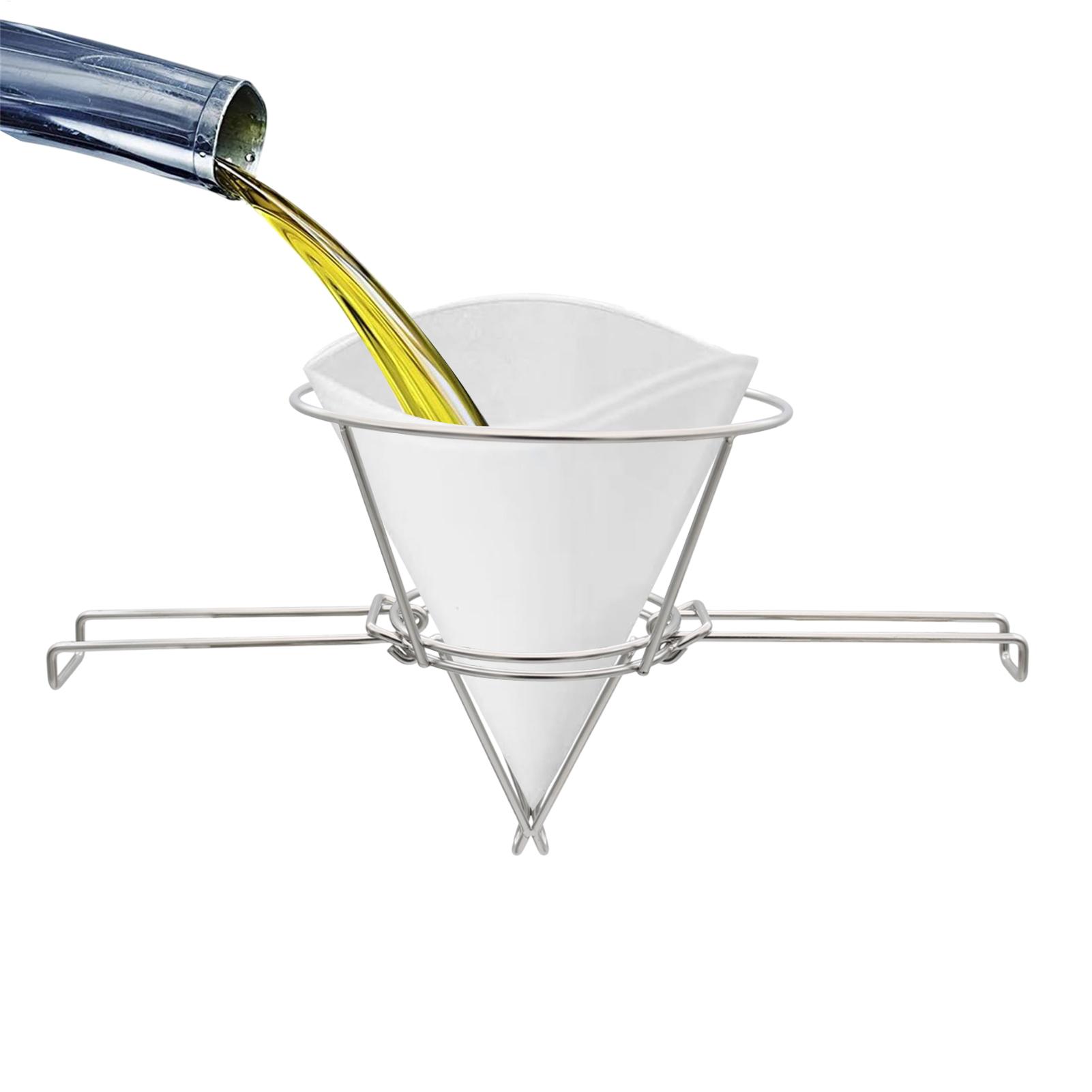 Fryer Filter Stand Cooking Oil - đánh giá và giá Home Cooking Oil Filter