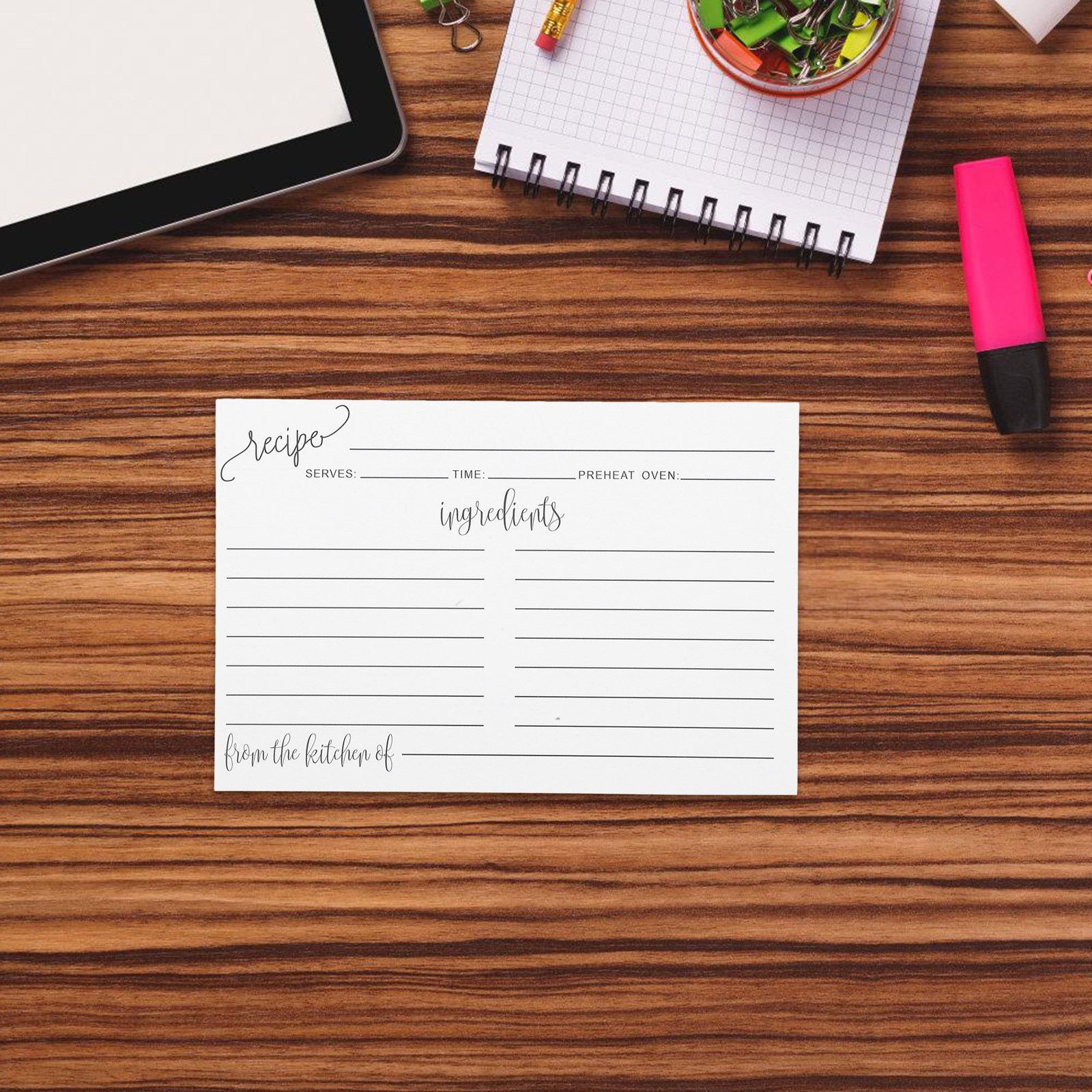 50Pcs Double-Sided Writable Re - đánh giá và giá Home Cooking Menu